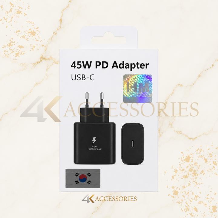 45W USB-C PD Super Fast Wall Charger with USB-C Cable