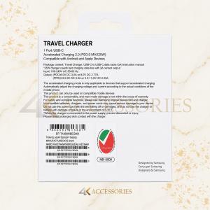 25W USB-C PD PPS Super Fast Charger with Cable – Samsung Compatible