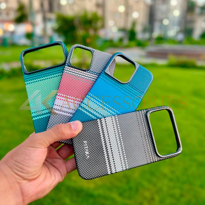Title: PITAKA Aramid Phone Case – Fusion Weaving