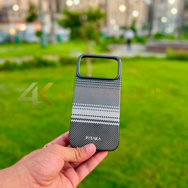 Title: PITAKA Aramid Phone Case – Fusion Weaving