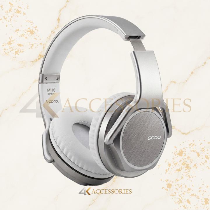 Sodo MH3 Wireless Headphones 2-in-1 – Bluetooth Headset & Speaker with NFC