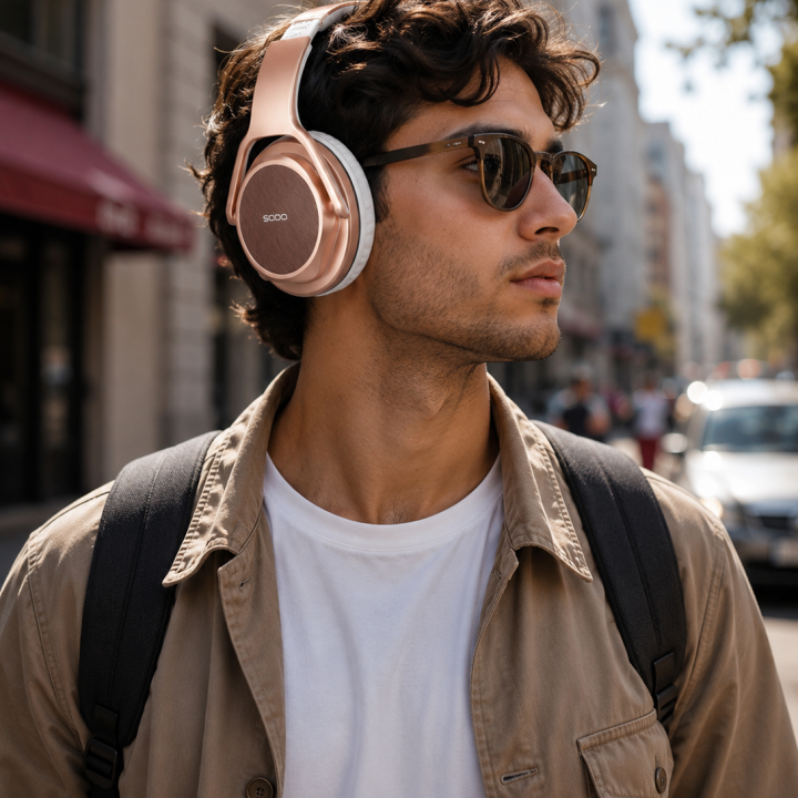 Sodo MH3 Wireless Headphones 2-in-1 – Bluetooth Headset & Speaker with NFC
