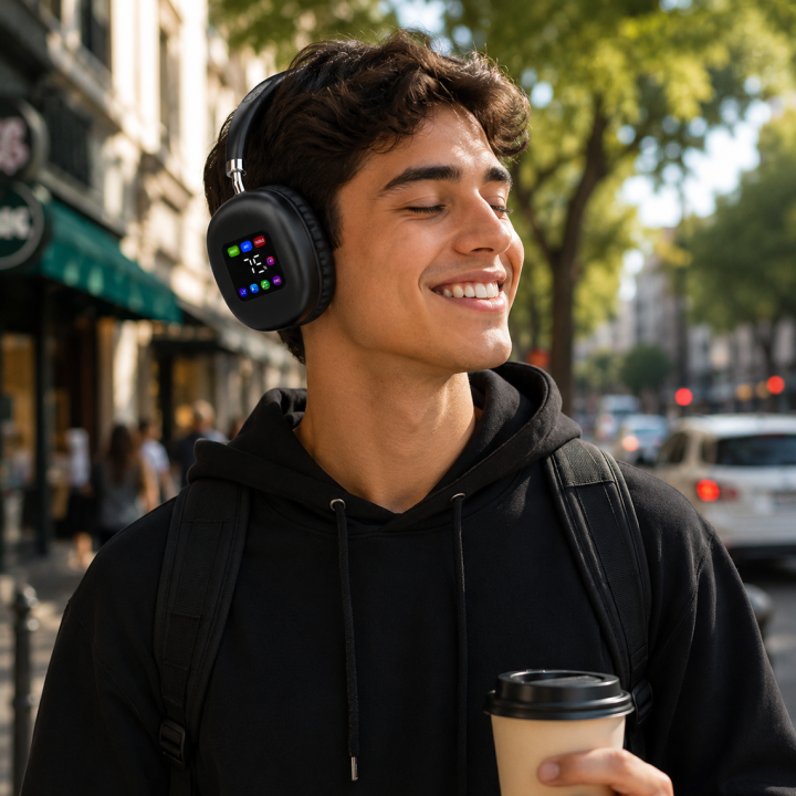 Soundcore H45i Wireless Headphones – Active Noise Cancelling, 60H Playtime, App Control