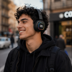 J-30 Wireless Bluetooth Headphones with RGB Lighting