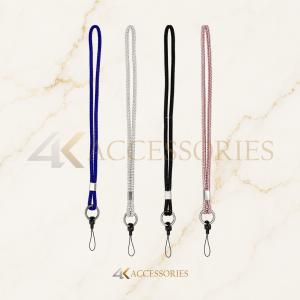 Crystal Rhinestone Phone Wrist Lanyard – Universal Anti-Drop Strap