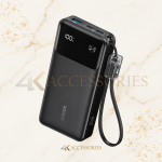 Anker Zolo Power Bank 20,000mAh 30W with Built-In USB-C Cable