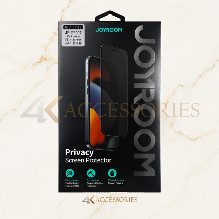 JOYROOM JR-PF907 Privacy 9H Tempered Glass Screen Protector for iPhone