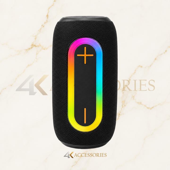 I-conX I501 Portable Bluetooth Speaker with LED Lights and Microphone Support